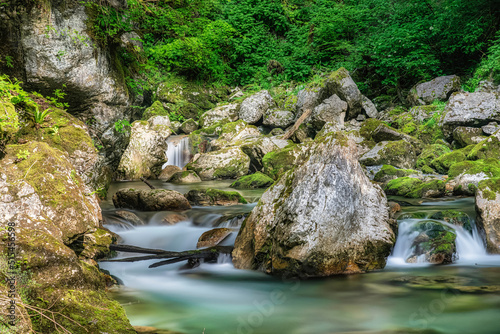 The Tolmin Gorges are one of the most magnificent natural attractions in Tolmin  Triglav national park  Slovenia