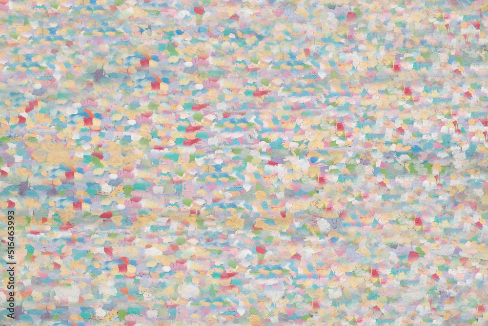 Abstract colored background in pastel colors - small spots of pale red, green, yellow, blue, white colors