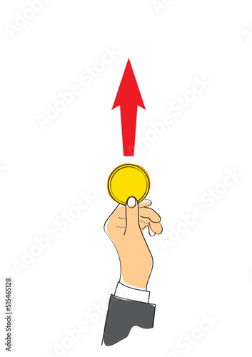 business fundamentals Trading crypto coins. idea Cryptocurrency To the moon