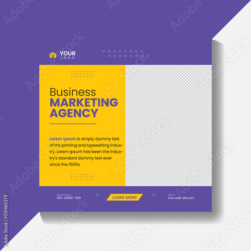 Business Marketing Agency Post Design, Digital Marketing Post Design,