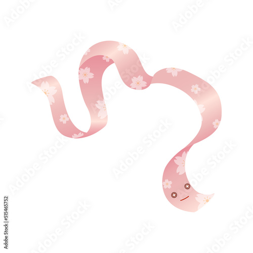 Japanese fabric ghosts, devil, youkai illustration