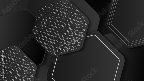 Abstract black background