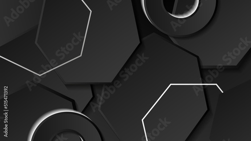 Abstract black background