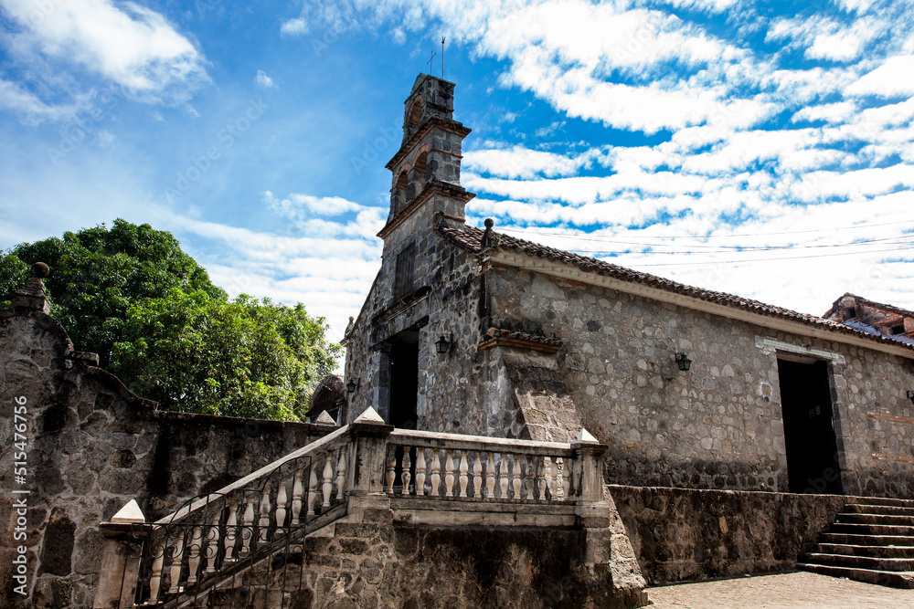 The beautiful historical church La Ermita built in the sixteenth century in the town of Mariquita in Colombia The beautiful historical church La Ermita built in the sixteenth century in the town of Mariquita in Colombia
