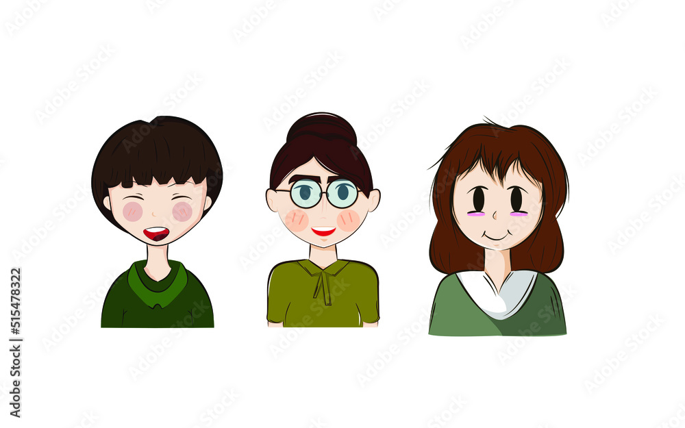 Five women of different skin, hair and clothes stand together. International Women's Day. The concept of women's friendship and the movement for women's rights.
Five women of different skin, hair and clothes stand together. International Women's Day. The concept of women's friendship and the movement for women's rights.