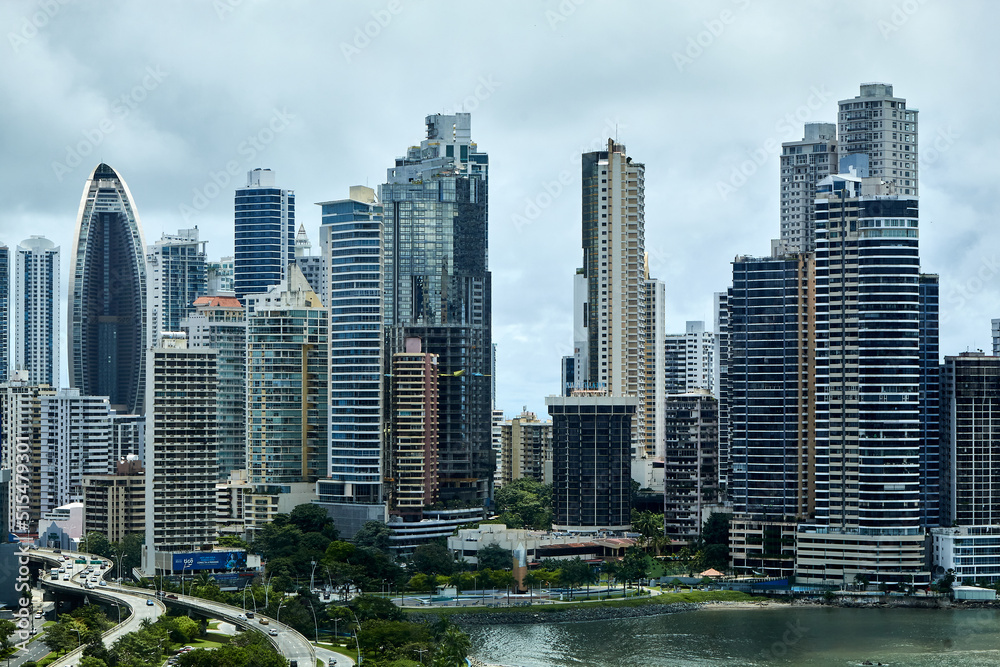 Fototapeta premium city skyline