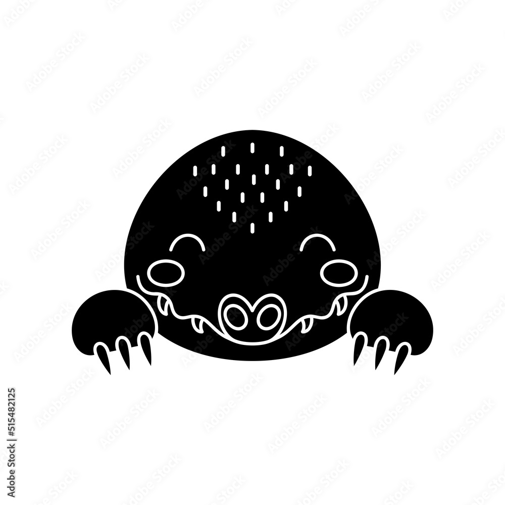 Cute Scandinavian crocodile head. Animal face for kids t-shirts, wear, nursery decoration, greeting cards, invitations, poster, house interior. Vector stock illustration Cute Scandinavian crocodile head. Animal face for kids t-shirts, wear, nursery decoration, greeting cards, invitations, poster, house interior. Vector stock illustration