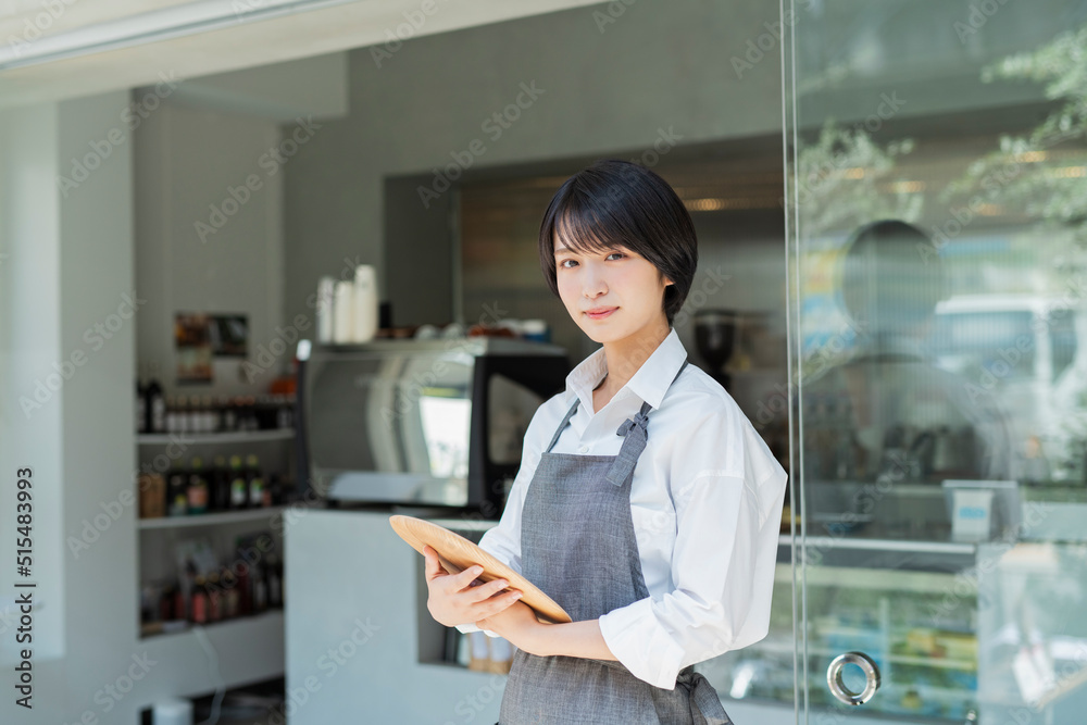 カフェ 女性スタッフ カフェ 女性スタッフ
