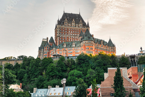 Fairmont Le Chateau Frontenac as seen from Old Quebec City photo