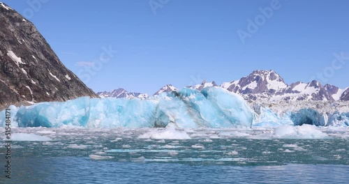 Wallpaper Mural Knud Rasmussen Glacier near Kulusuk - Greenland, East Greenland Torontodigital.ca