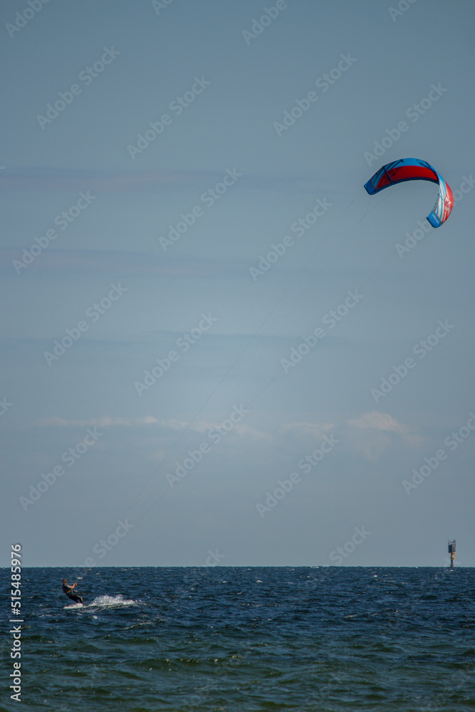 Kitesurfing