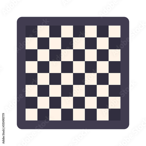 Chess board icon. Vector illustration