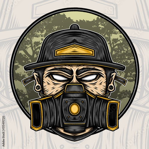 Gas Mask Soldier