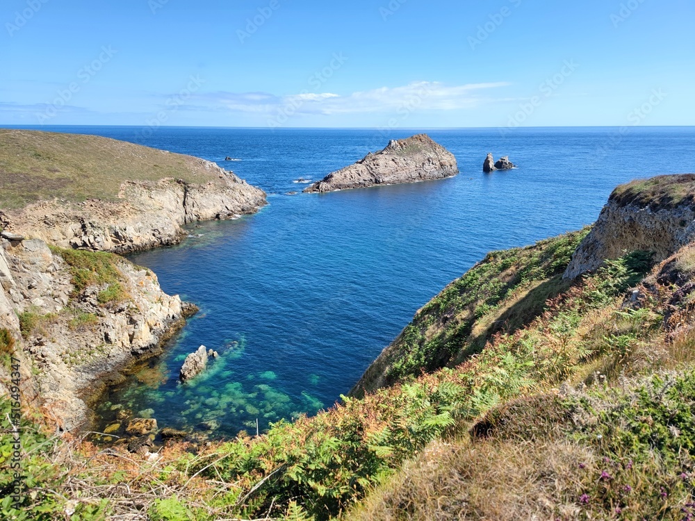 Bucht in der bretonischen Küste