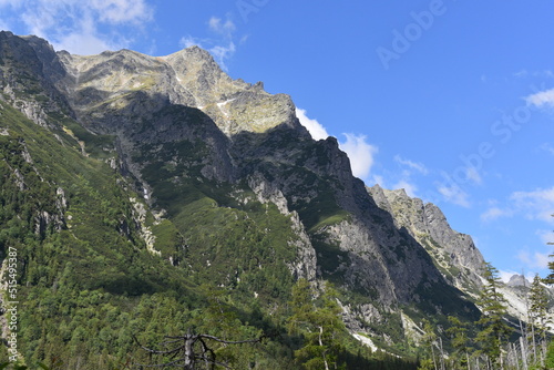 Fototapeta Naklejka Na Ścianę i Meble -  Słowacja, Sławkowski Szczyt, Tatry Wysokie, góry