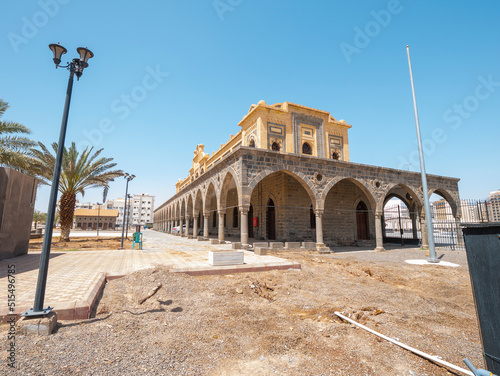 Hejaz Ottoman railway station and museum in Medina opens for domestic tourism within Saudi Arabia.  photo