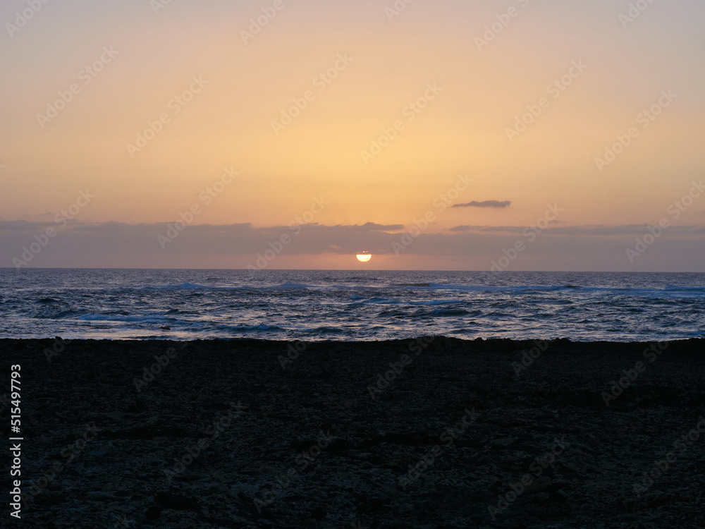 Anochecer en Fuerteventura Corralejo