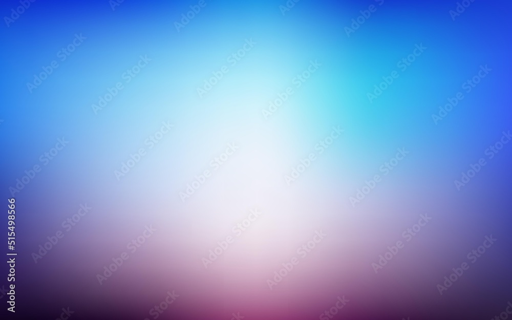 Obraz premium Light pink, blue vector gradient blur layout.