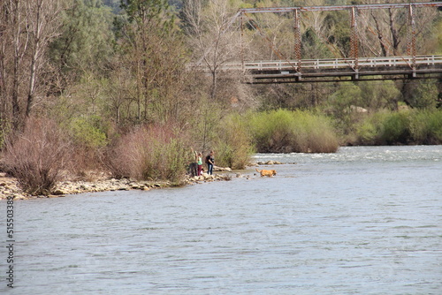 Bridge, Marshall Gold Discovery State Historic Park, Coloma, California photo