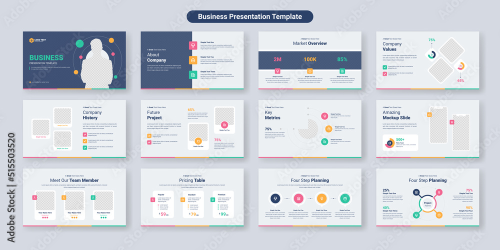 Creative business PowerPoint presentation slides template design. Use ...