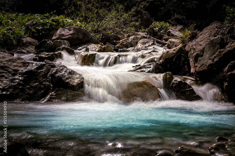 Obraz premium waterfall in the mountains