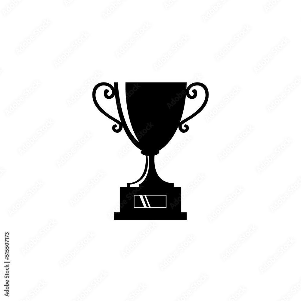 Trophy icon logo vector design template Trophy icon logo vector design template