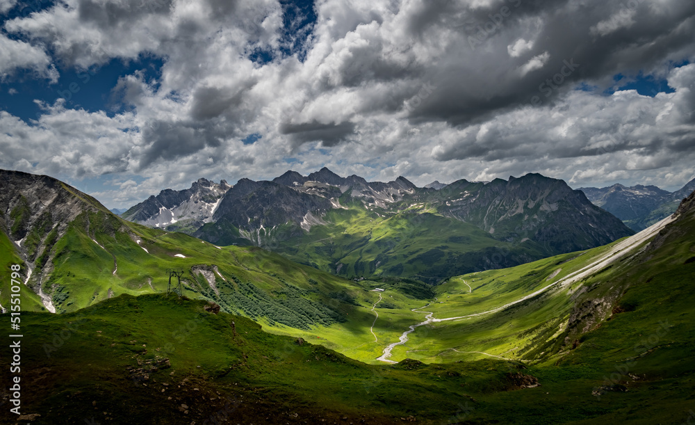 Fototapeta premium landscape with sky