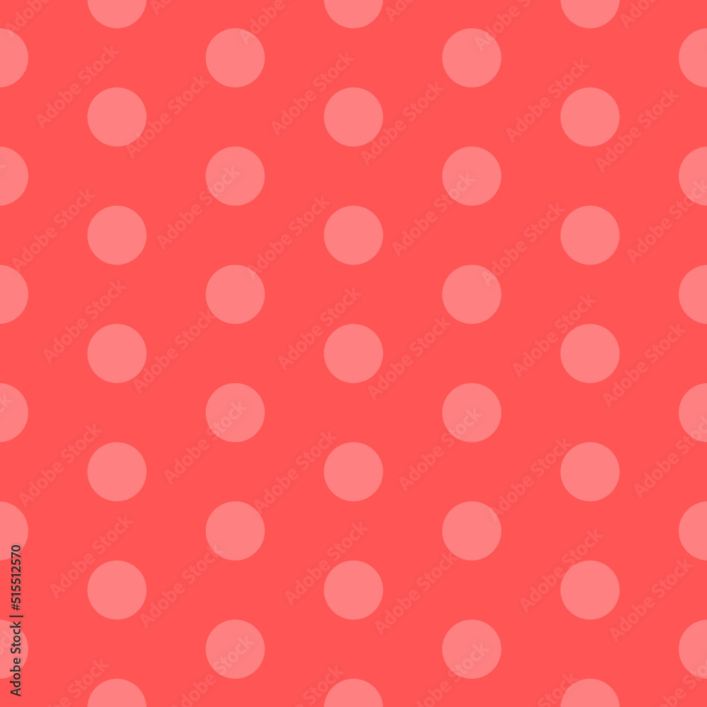Pink polka dot seamless pattern Pink polka dot seamless pattern