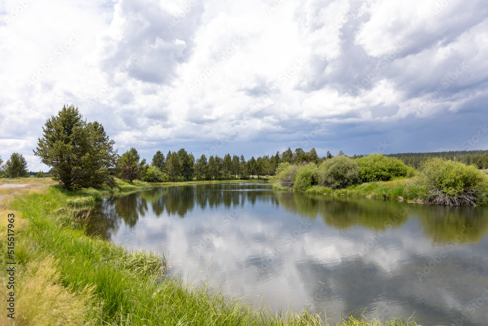 Sunriver Oregon Landscape in Summer, 2022 Capture