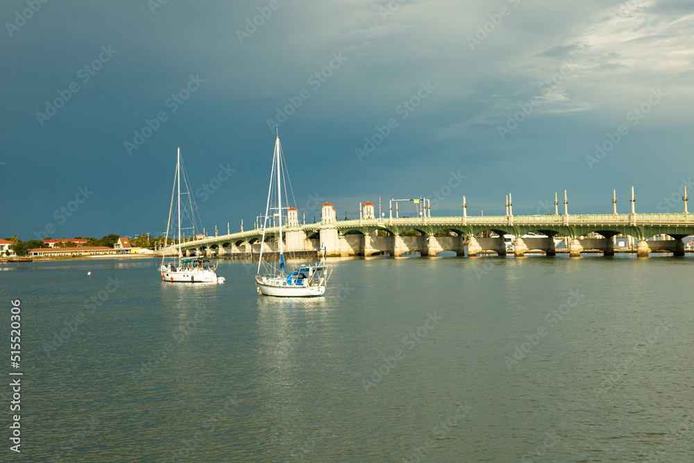 Fototapeta premium Bridge of Lions, St Augustine, Florida