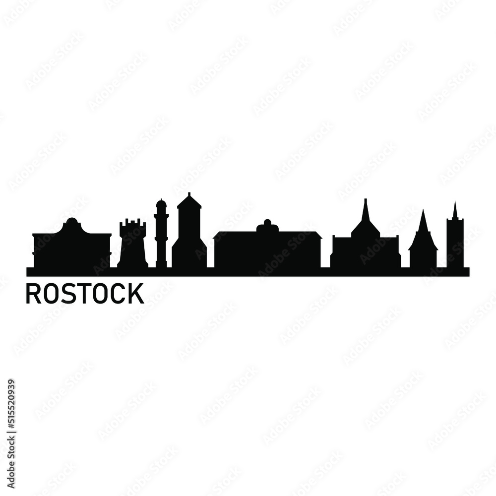 Rostock skyline