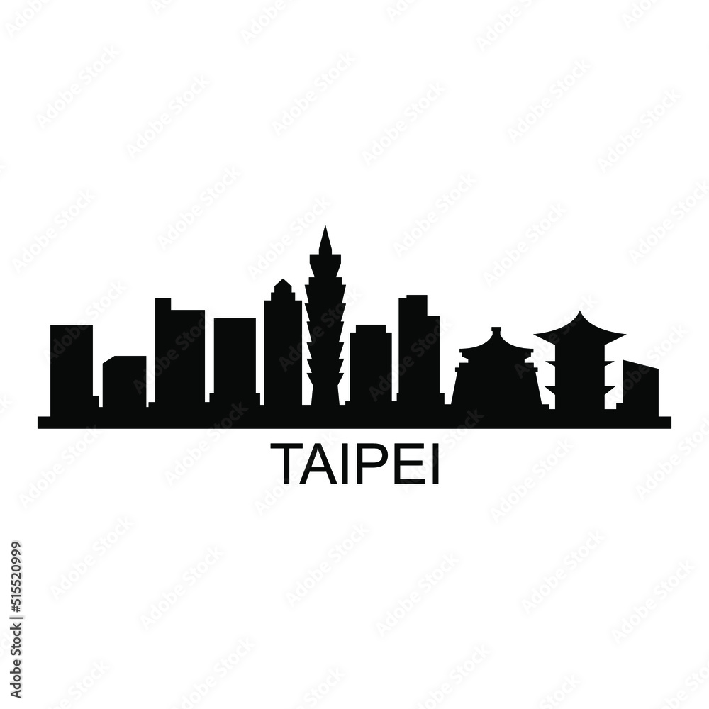 Fototapeta premium Taipei skyline