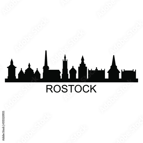 Rostock skyline