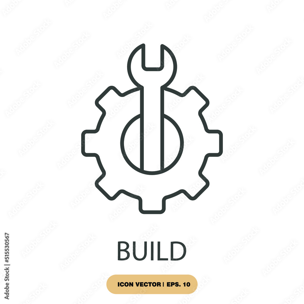 build icons symbol vector elements for infographic web build icons symbol vector elements for infographic web
