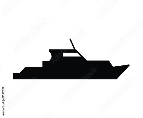 Foto silhouette of a boat