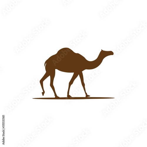 camel logo vector illustration design