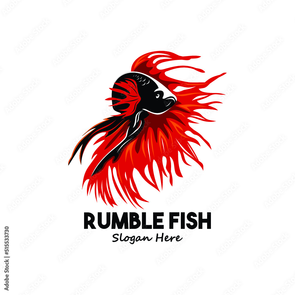 abstract logo design fish illustration for a logo fish vector fish logo ...