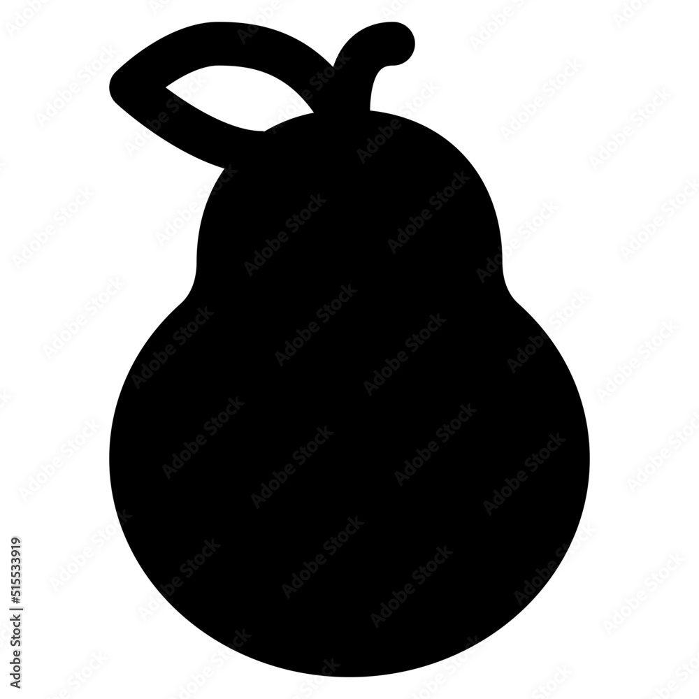 pear Icon Illustration pear Icon Illustration