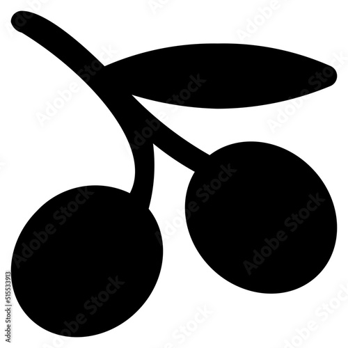 olives Icon Illustration