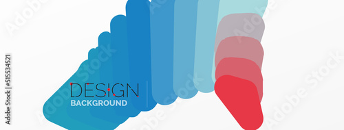 Background colorful shapes template. Wallpaper for concept of AI technology, blockchain, communication, 5G, science, business and technology