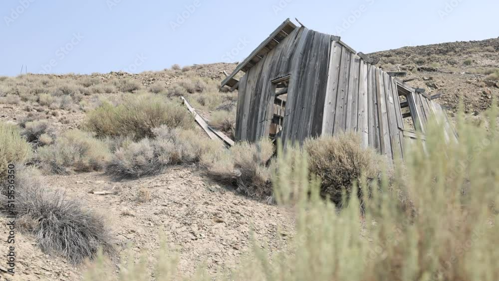 Slider Shot of the Nevada Ghost Town Jumbo. Abandoned buildings in the desert with shallow depth of field. Located near Winnemucca, NV. Slider Shot of the Nevada Ghost Town Jumbo. Abandoned buildings in the desert with shallow depth of field. Located near Winnemucca, NV.
