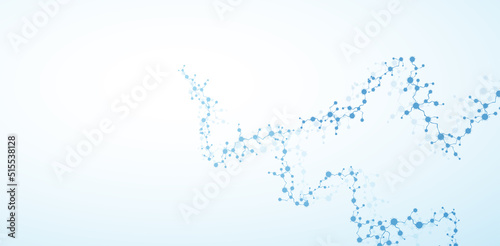 shape concept covid-19 colonial virus molecule of human dna chemical science used in medicine and business