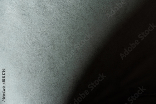 grey black lether with black shadow curve abstract background