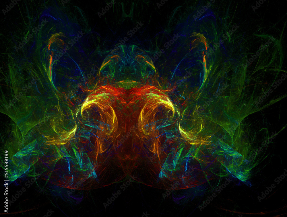 Imaginatory fractal abstract background Image Imaginatory fractal abstract background Image