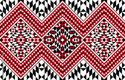 Wallpaper Mural Seamless native fabric textile geometric pattern vector illustration print for modern fashion textile design, autumn, winter, spring dress, jacket, coat, skirt, scarf, curtain, tablecloth, carpet Torontodigital.ca