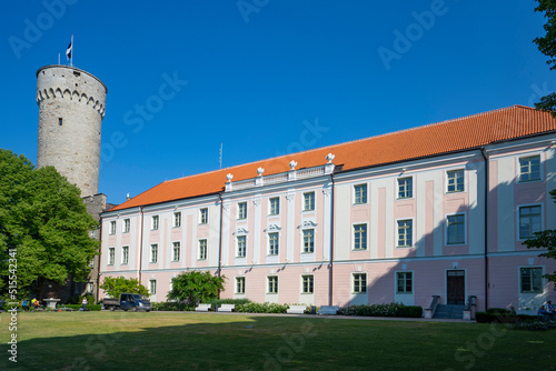 The Parliament Of Estonia in Tallinn.