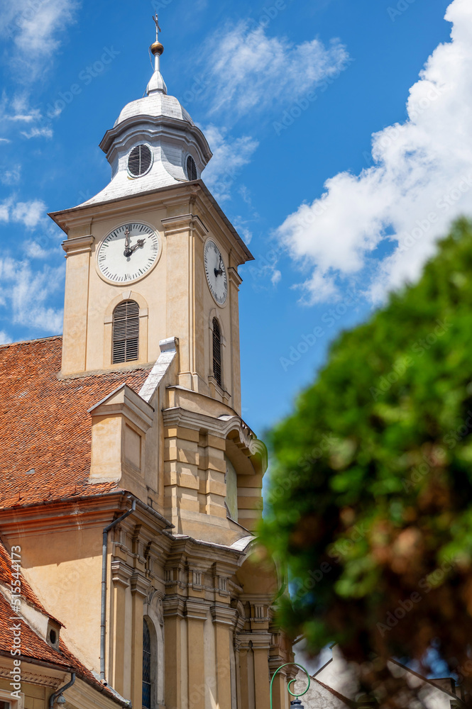 An old church in Brasov, Romania