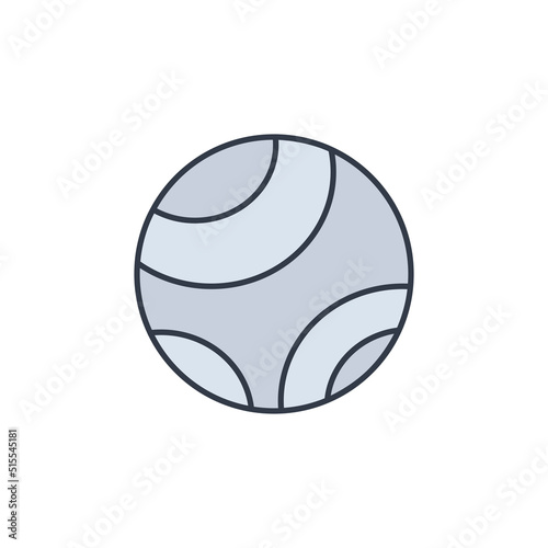 Satellite Tritonicon icon. High quality coloured vector illustration..