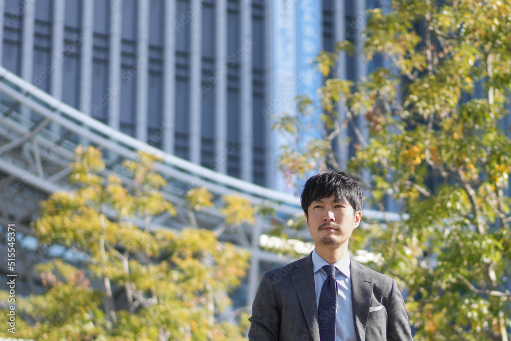 都会のビジネスマン