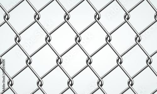 Silver wire mesh isolated on white background